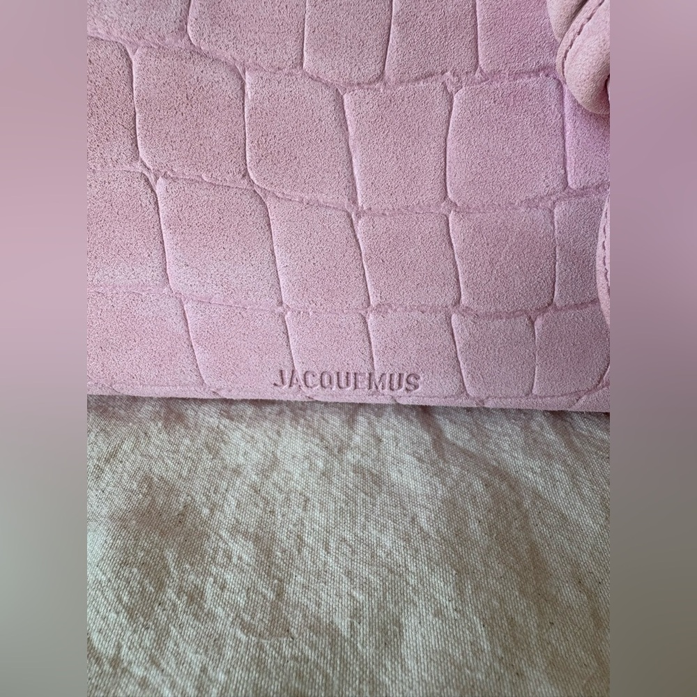 Jacquemus Turismo Small - Pink Suede - Picture 11 of 14